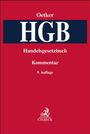 Oetker, HGB, Handelsgesetzbuch, Kommentar, 9. Auflage. Rotes Buchcover mit blauem Balken und Logo unten.