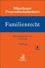"Münchener Prozessformularbuch: Familienrecht, Herausgegeben von Gottwald, 7. Auflage." Oben orange, unten orange und blau.
