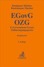 EGovG OZG, E-Government-Gesetz Onlinezugangsgesetz Kommentar, 2. Auflage, Verlag C.H.BECK, orangefarbener Hintergrund.