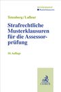 "Strafrechtliche Musterklausuren für die Assessorklausur" steht in blau. Oben: "Tetenberg/Lafleur". Unten: Logo C.H.BECK.
