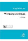 „Hügel/Falkner Wohnungseigentum 6. Auflage“ steht im Zentrum. Unten ist ein Download-Symbol. C.H.BECK Logo sichtbar.