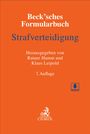 "Beck’sches Formularbuch," "Strafverteidigung," 7. Auflage, Herausgeber: Rainer Hamm und Klaus Leipold. C.H. Beck Logo unten.