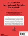 „SARTORIUS II Internationale Verträge Europarecht“ Textsammlung, Dezember 2025, 76. Ergänzung, €27,90. C.H. BECK Logo enthalten.
