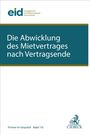 Logo "eid Evangelischer Immobilienverband Deutschland", Titel "Die Abwicklung des Mietvertrages nach Vertragsende".