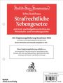 "Strafrechtliche Nebengesetze" steht groß in Weiß auf rotem Hintergrund. Darunter C.H.BECK Logo mit Greif.