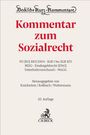 "Kommentar zum Sozialrecht" in großer roter Schrift, Verweise auf Gesetze, Herausgeber und "10. Auflage" darunter.