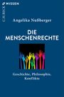 C.H.BECK WISSEN, Angelika Nußberger: DIE MENSCHENRECHTE, Geschichte, Philosophie, Konflikte. Bunte Hände ragen nach oben.