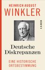"Heinrich August Winkler. Deutsche Diskrepanzen. Eine historische Ortsbestimmung. Schwarz-weiß Porträt eines älteren Mannes."