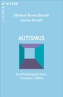 Titel: "AUTISMUS". Autoren: Helmut Remschmidt, Sanna Stroth. Text: "Erscheinungsformen, Ursachen, Hilfen". Logo: C.H. BECK.
