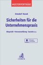 Titel: "Sicherheiten für die Unternehmenspraxis". Autoren: Ostendorf, Nossek. Roter Balken oben: "MUSTERVERTRÄGE". Logo unten: C.H. BECK.