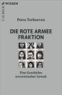 „Die Rote Armee Fraktion“ von Petra Terhoeven, C.H. Beck Wissen. Fotos mit überkreuzten Gesichtern.