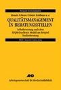 Renate Schwan: Qualitätsmanagement in Beratungsstellen, Buch