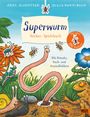 Axel Scheffler: Superwurm. Sticker-Spielebuch, Buch