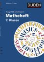 Reiner Böttcher: Matheheft 7. Klasse - kurz geübt & schnell kapiert, Buch