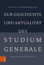 : Zur Geschichte und Aktualität des Studium Generale, Buch