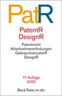 : Patent- und Designrecht, Buch