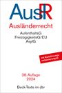 : Ausländerrecht, Buch