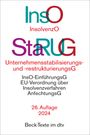 : Insolvenzordnung / Unternehmensstabilisierungs- und -restrukturierungsgesetz, Buch