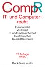 Jochen Schneider: IT- und Computerrecht, Buch