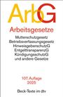 : Arbeitsgesetze. ArbG, Buch