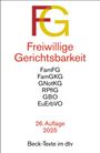 : Freiwillige Gerichtsbarkeit. FG, Buch