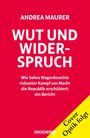 Andrea Maurer: Wut und Widerspruch, Buch