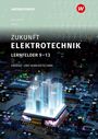 „Zukunft Elektrotechnik, Lernfelder 9–13, Energie- und Gebäudetechnik“, vor einem futuristischen Stadtbild auf Mikrochip.
