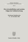 /: Die wirtschaftlichen und sozialen Folgen der Geldentwertung., Buch