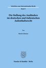 Martin Schuster: Die Stellung des Ausländers im deutschen und italienischen Aufenthaltsrecht., Buch