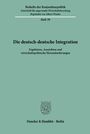 /: Die deutsch-deutsche Integration., Buch