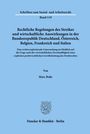 Marc Bohr: Rechtliche Regelungen des Streikes und wirtschaftliche Auswirkungen in der Bundesrepublik Deutschland, Österreich, Belgien, Frankreich und Italien., Buch