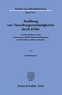 Jan Behrmann: Ausübung von Verwaltungszuständigkeiten durch Dritte, Buch