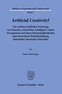 Lucas Anton Jager: Artificial Creativity?, Buch