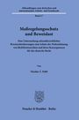 Nicolas T. Pohl: Maßregelungsschutz und Beweislast., Buch