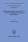 Matthias Adenauer: Eigentumsentziehungen zugunsten Privater nach US-amerikanischer Verfassung und Grundgesetz., Buch