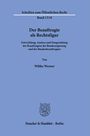 Wibke Werner: Der Beauftragte als Rechtsfigur., Buch