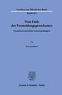 Vito Tamburo: Vom Ende des Vermeidungsgrundsatzes, Buch