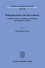 Noah Thomas Neitzel: Wohnraum denen, die drin wohnen?, Buch