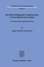 Angelo Salvatore Scotto Rosato: Die Strafverfolgung des Negationismus in Deutschland und in Italien, Buch