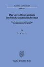 Tsung-Yuan Lee: Das Unrechtsbewusstsein im demokratischen Rechtsstaat, Buch