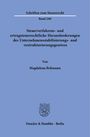 Magdalena Behmann: Steuerverfahrens- und ertragsteuerrechtliche Herausforderungen des Unternehmensstabilisierungs- und -restrukturierungsgesetzes, Buch