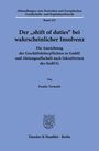 Famke Termath: Der "shift of duties" bei wahrscheinlicher Insolvenz, Buch