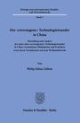 Philip Julian Lüßem: Der "erzwungene" Technologietransfer in China, Buch