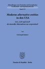 Christoph Rathert: Moderne alternative entities in den USA, Buch
