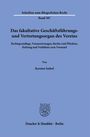 Karsten Imhof: Das fakultative Geschäftsführungs- und Vertretungsorgan des Vereins, Buch