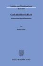 Pauline Grotz: Gerichtsöffentlichkeit, Buch