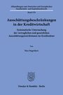 Max Degenhart: Ausschüttungsbeschränkungen in der Kreditwirtschaft, Buch