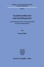 Georg Dalitz: Gerichtswettbewerb und Gerichtssprache, Buch