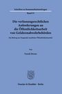 Yannik Breuer: Die verfassungsrechtlichen Anforderungen an die Öffentlichkeitsarbeit von Gefahrenabwehrbehörden, Buch