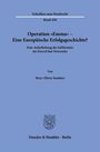 Schriften zum Strafrecht Band 458, "Operation Emma – Eine Europäische Erfolgsgeschichte?" von Marc-Oliver Sandner. Duncker & Humblot, Berlin. Im Hintergrund hellblaue Farbe und ein Logo mit einer Figur.